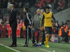 Arsenal left sweating on Koscielny hamstring injury