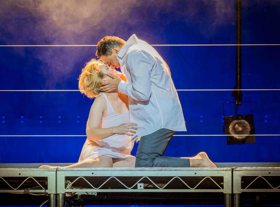 Tristan and Iseult sung by Tom Randle and Caitlin Hulcup in 'Le Vin herbé' at Wales Millennium Centre