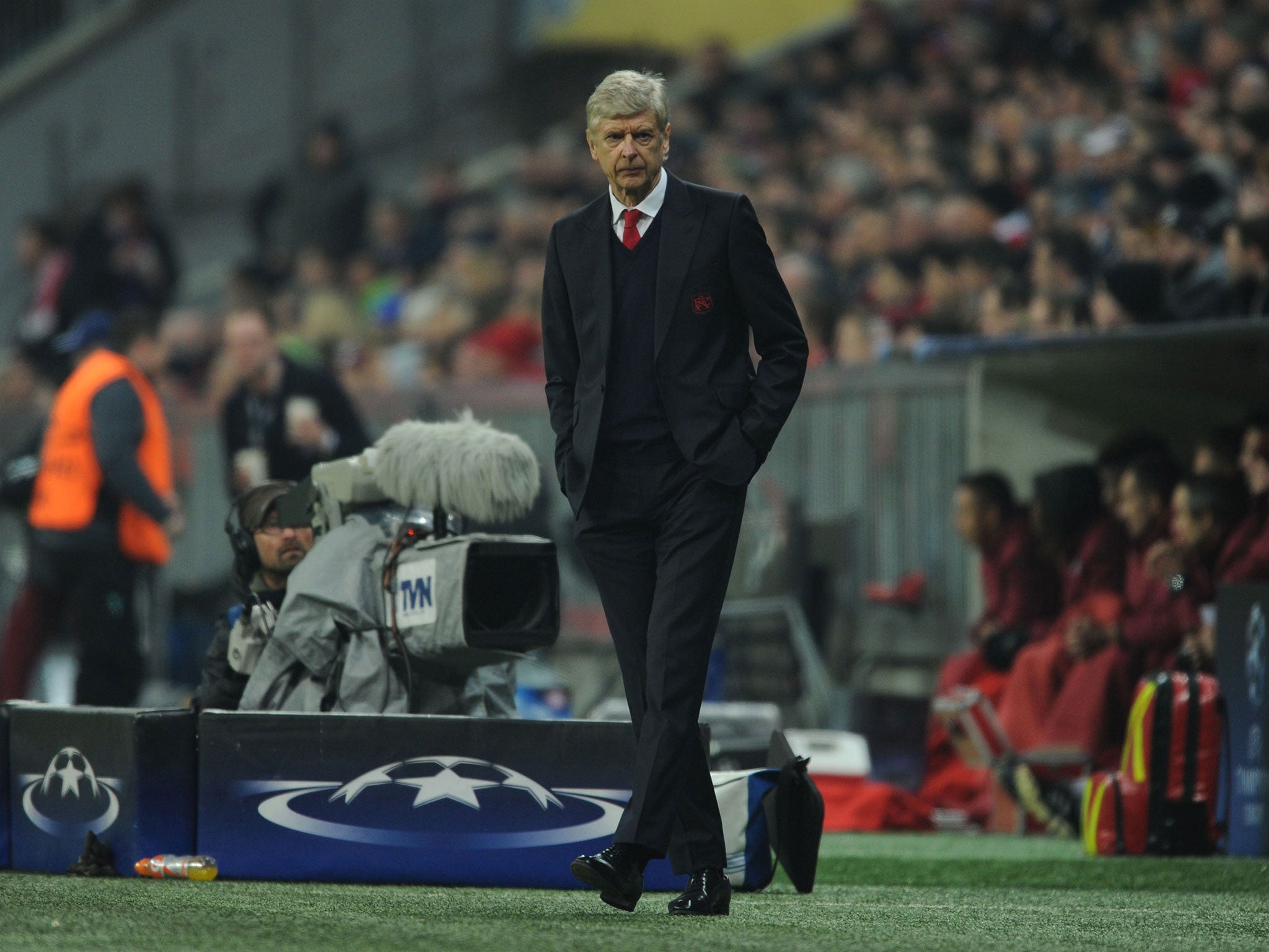 Arsene Wenger played 17 Champions League matches before arriving at Arsenal, compared to the club's 10