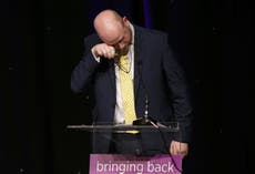 Ukip's Paul Nuttall cries after apologising for Hillsborough claims