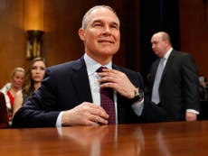 US eco-chief met fossil fuel industry, not environmentalists for weeks