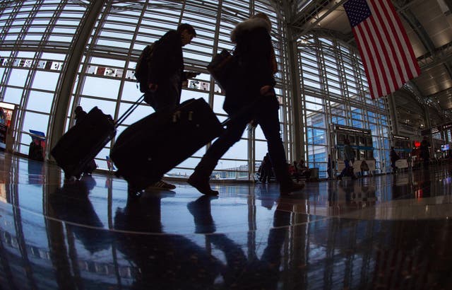 A Somalian-born British man says he has been discriminated against at several US airports
