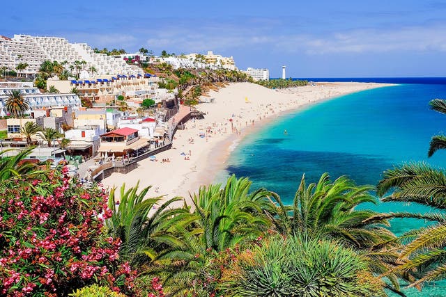 Distant memory: Playa de Morro on the Canary Island of Fuerteventura