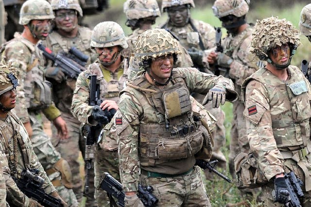 There is a 64 per cent increased risk of suicide among under-20 male army recruits compared to their peers in general population