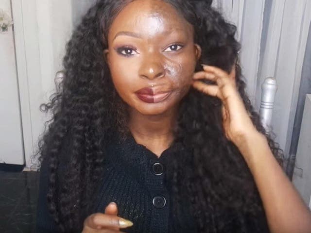 Shalom Nchom hit headlines last year with her ‘power of make-up’ video