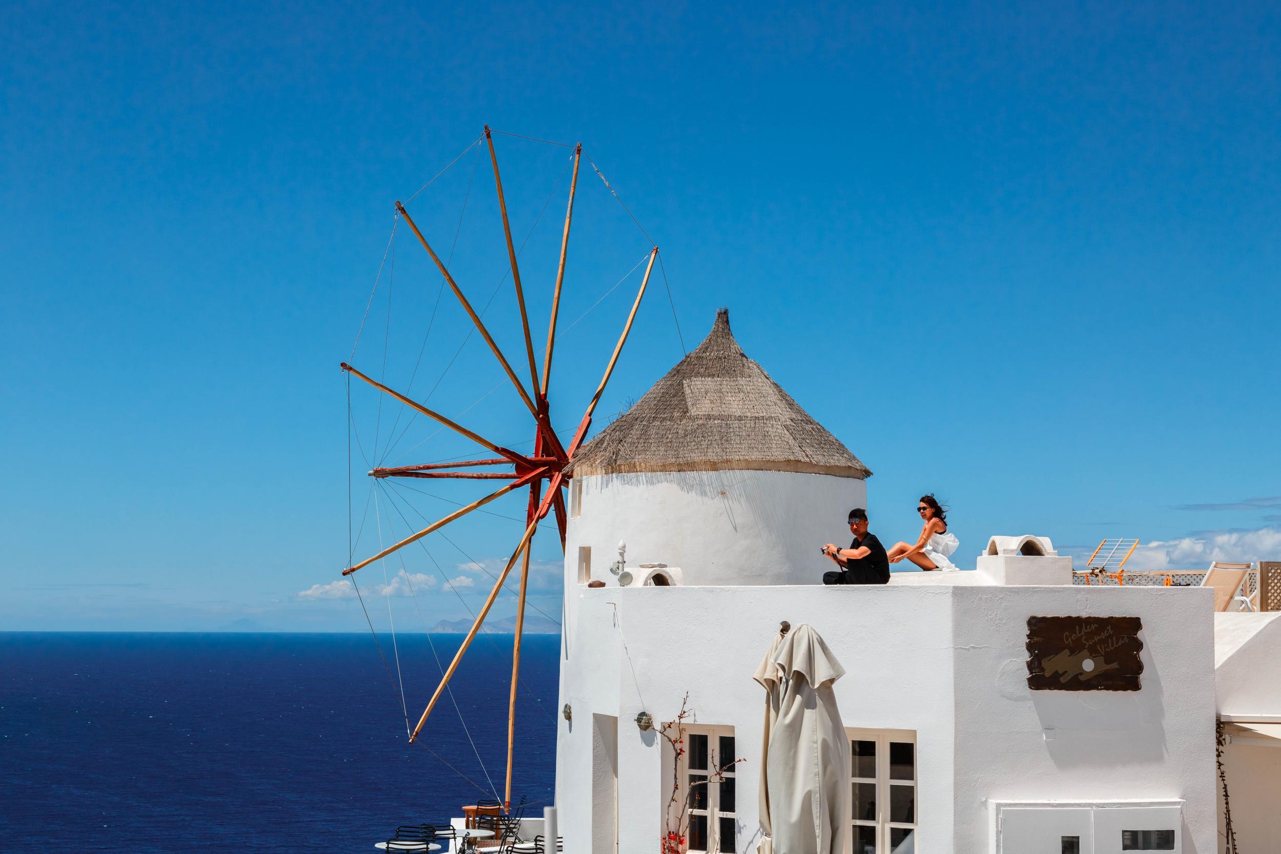 Fake holiday website Cyclades Rentals claimed to offer villas in Santorini
