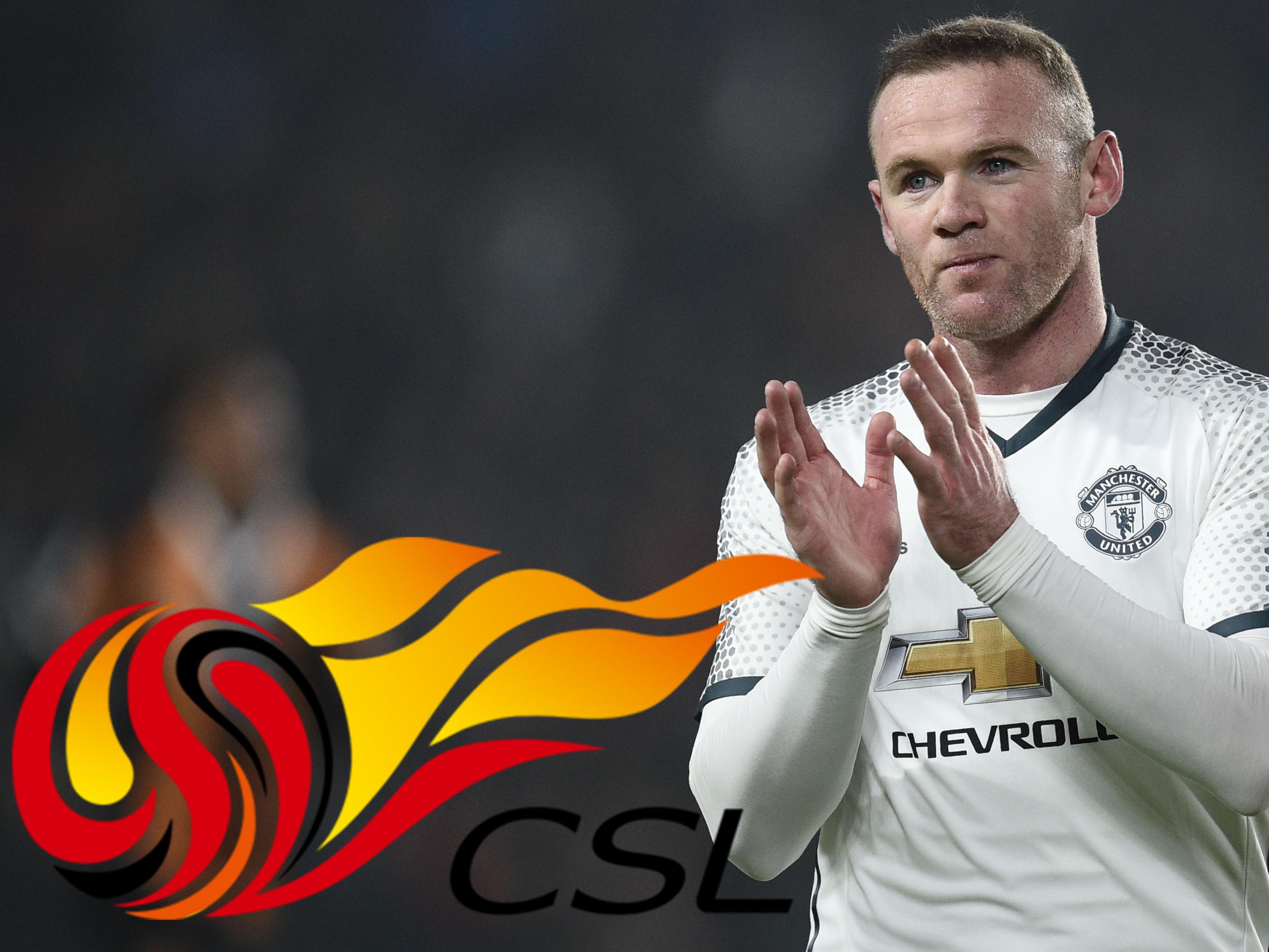 Rooney may be tempted into a move to the Chinese Super League