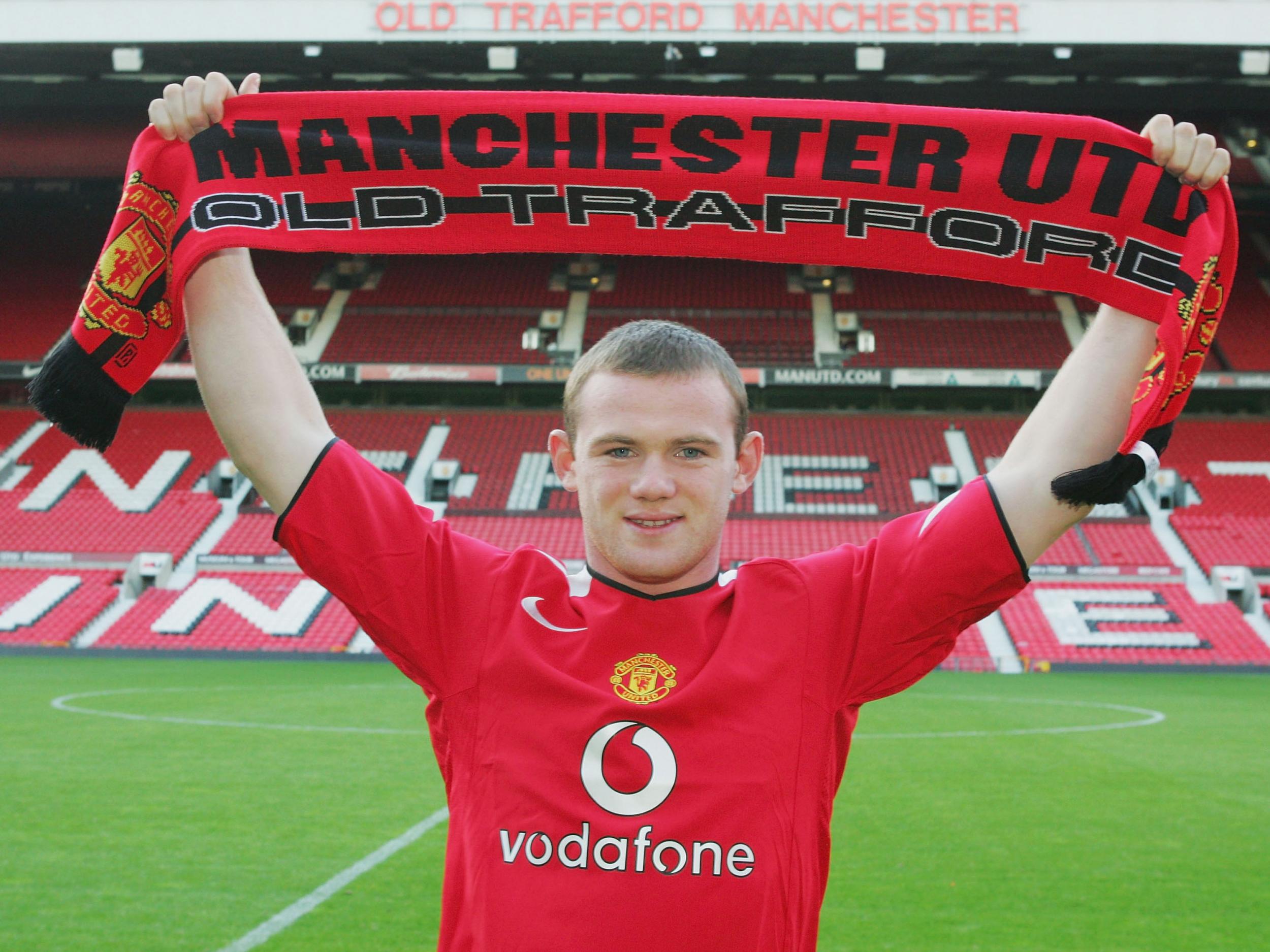 Rooney has spent 13 seasons at Old Trafford