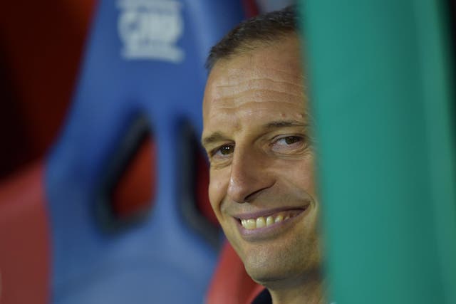 Allegri has claimed he stopped learning English long ago