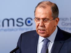 Russia’s foreign minister calls for ‘post-West world order’