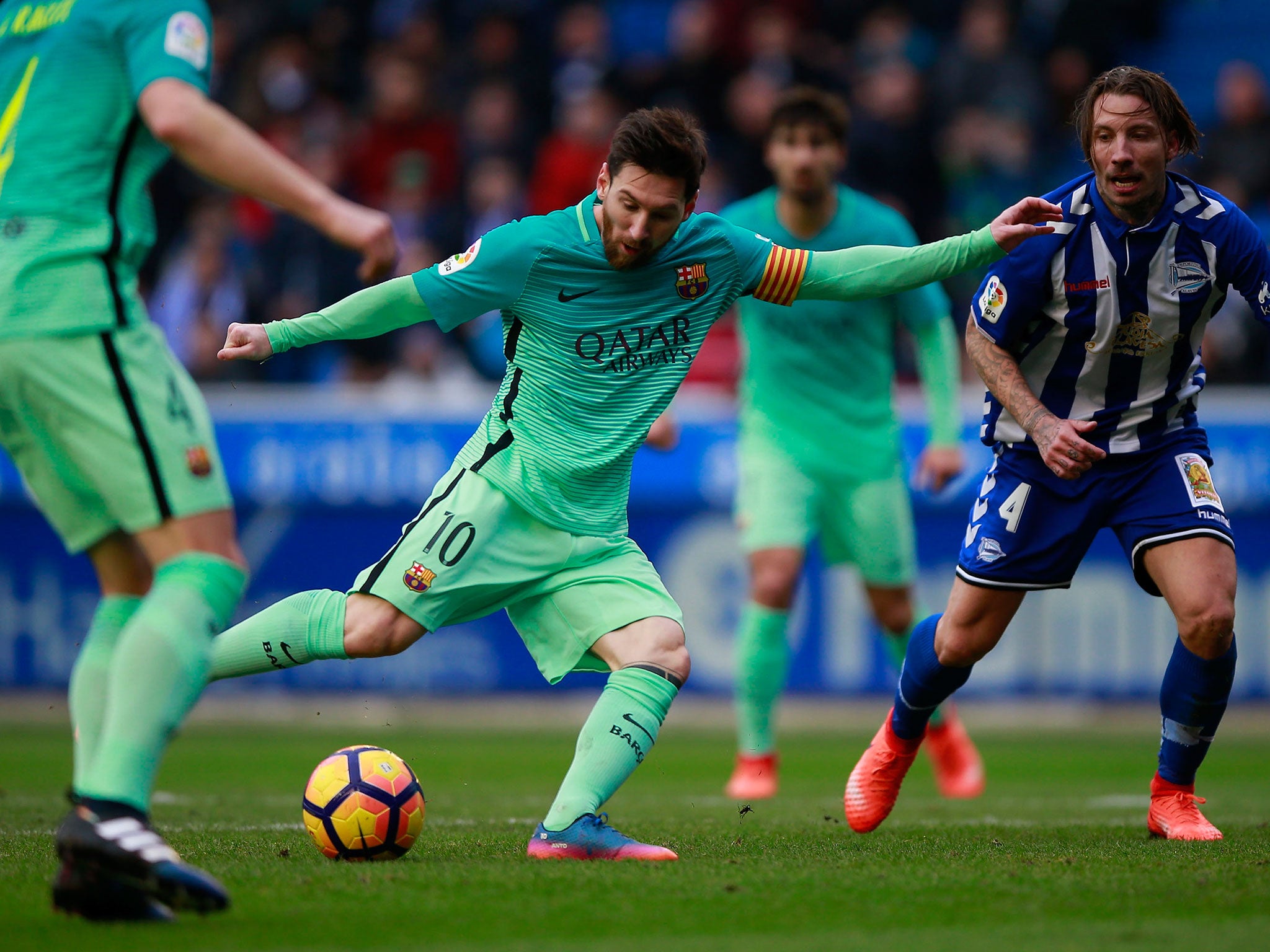 Can Messi and Co hit back after their humiliating defeat in Paris?