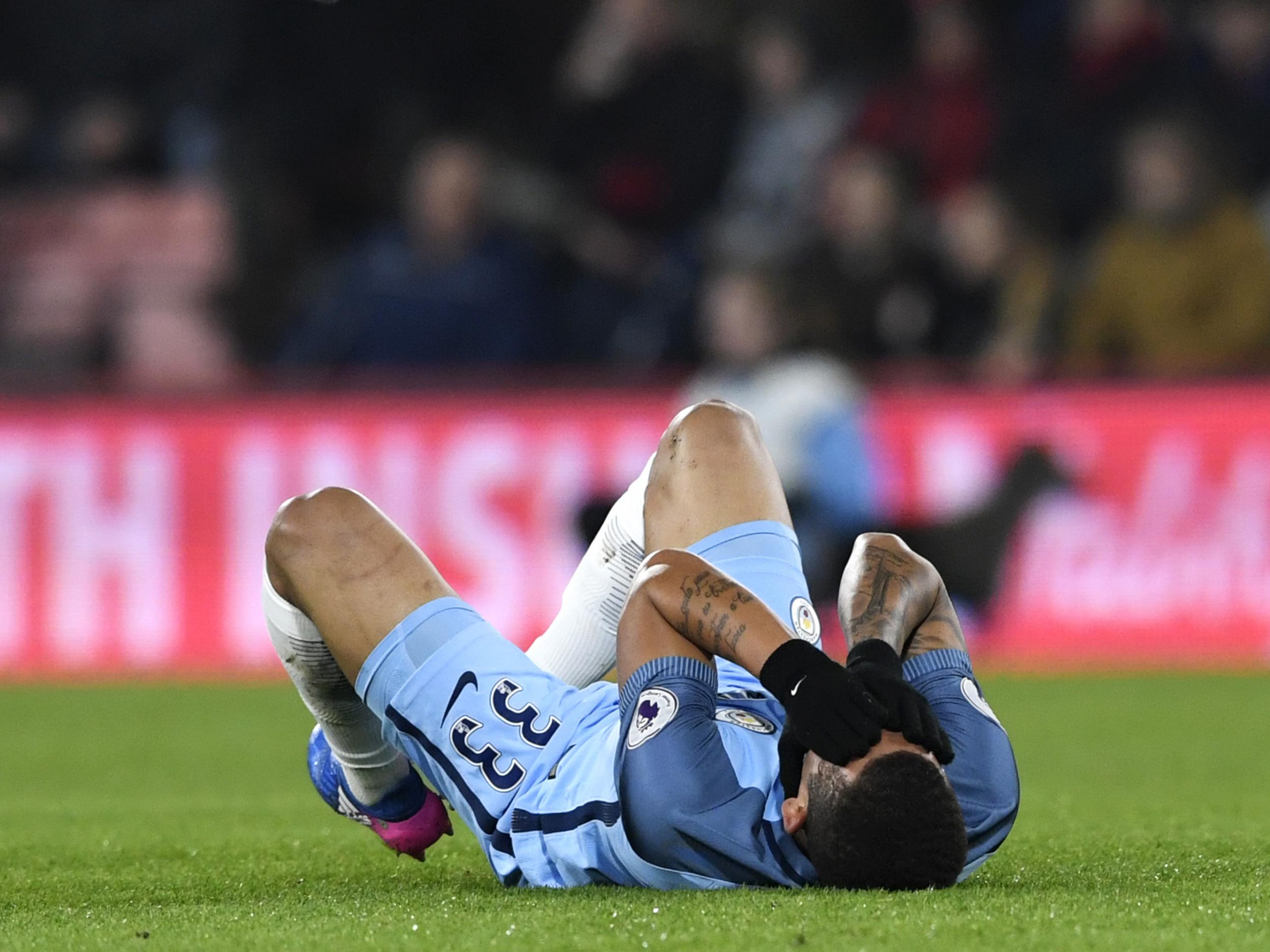 Gabriel Jesus faces up to three months out with a broken metatarsal