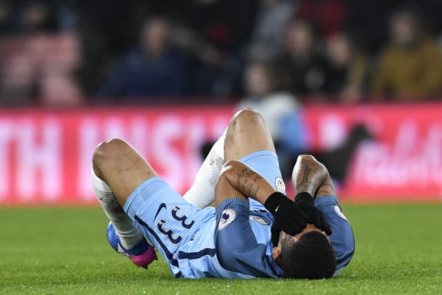 Gabriel Jesus faces up to three months out with a broken metatarsal