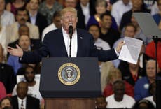 Donald Trump appears to invent Sweden terror attack at Florida rally