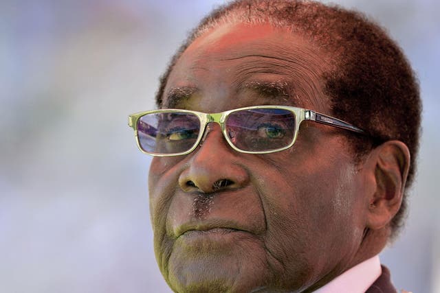 It comes after his wife said the Mr Mugabe could contest the election even if he is 'a corpse'