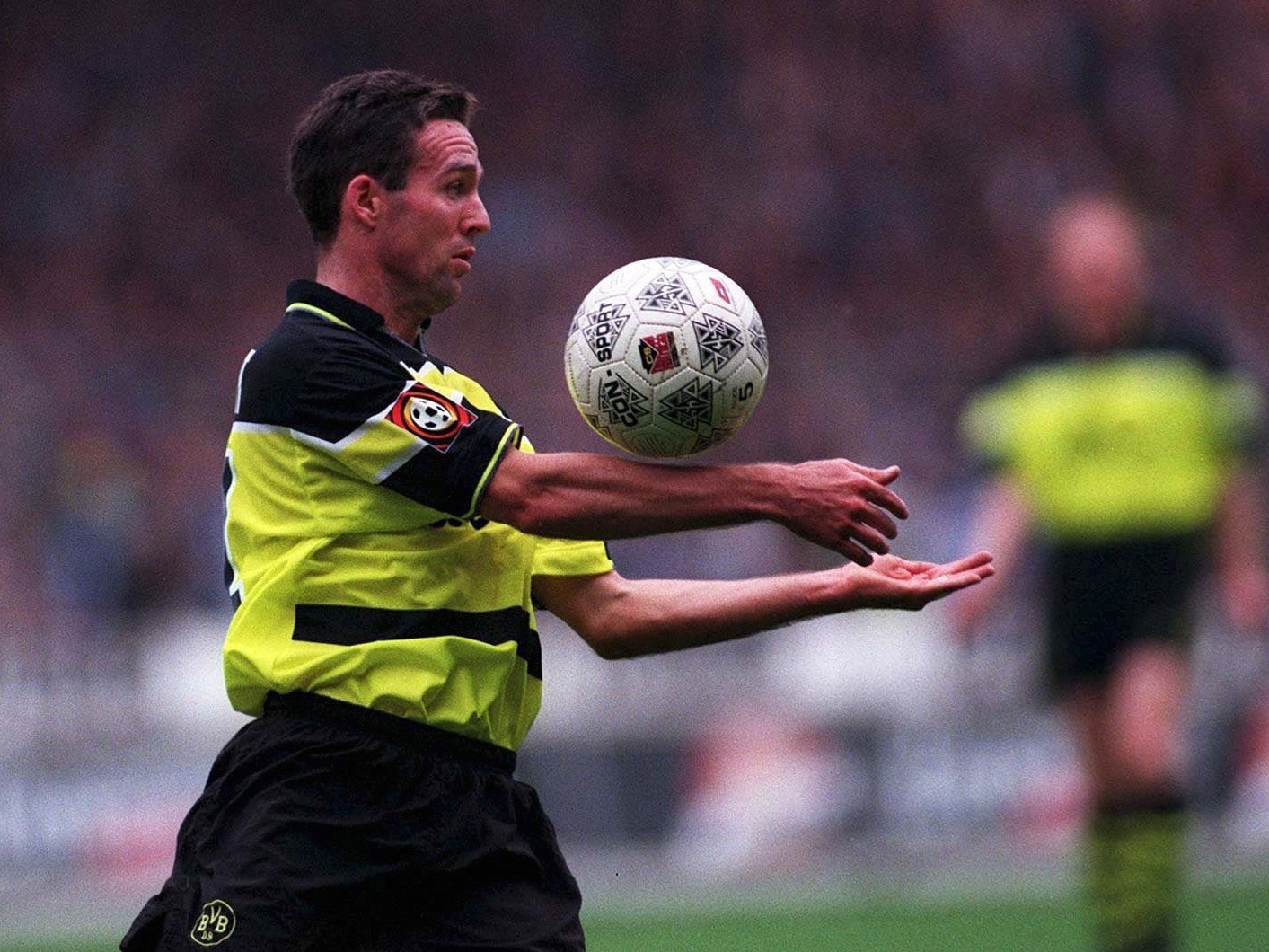 Lambert won the 1997 Champions League Final with Dortmund