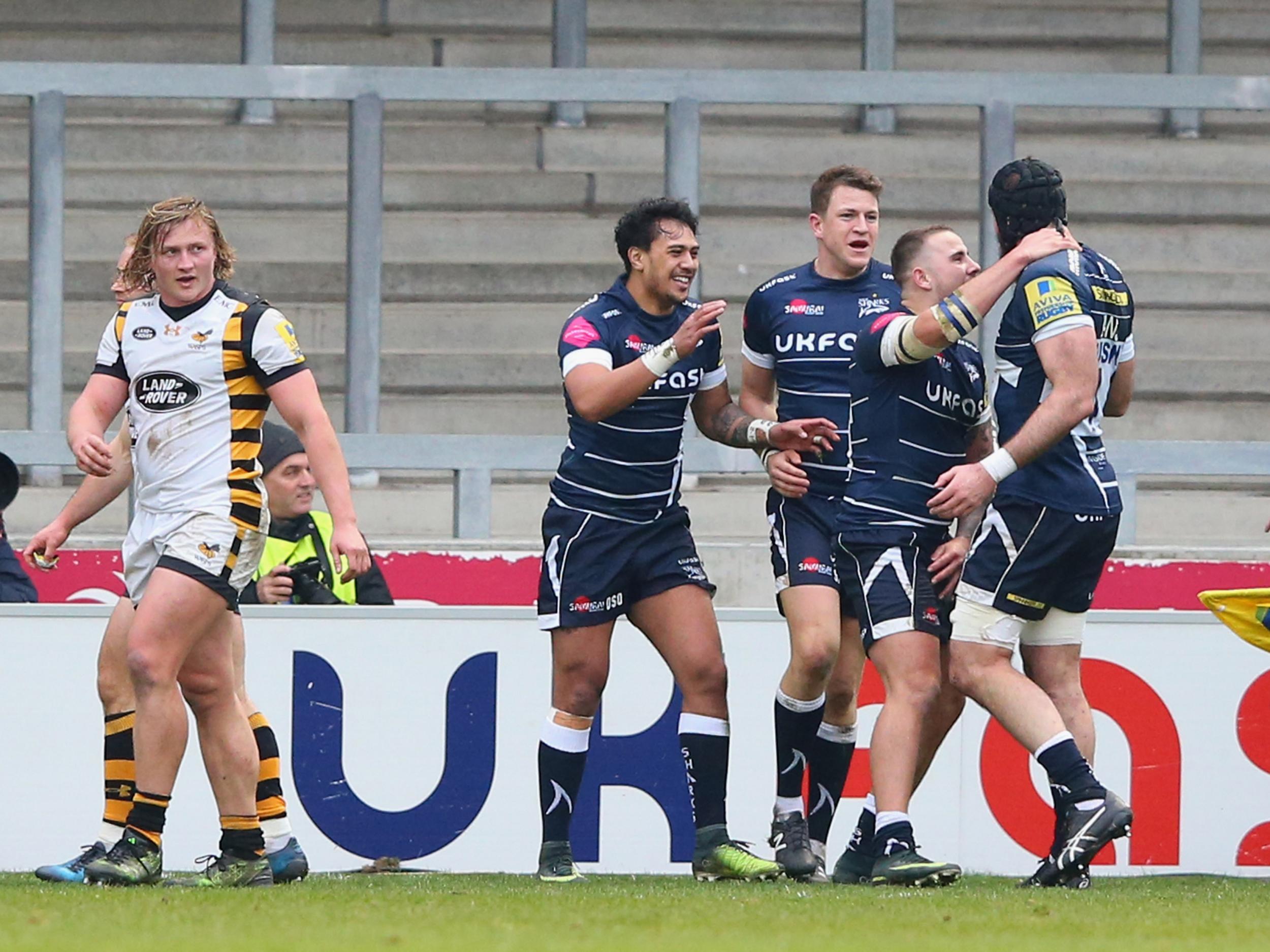 Try-scoring machine Denny Solomona scored a hat-trick