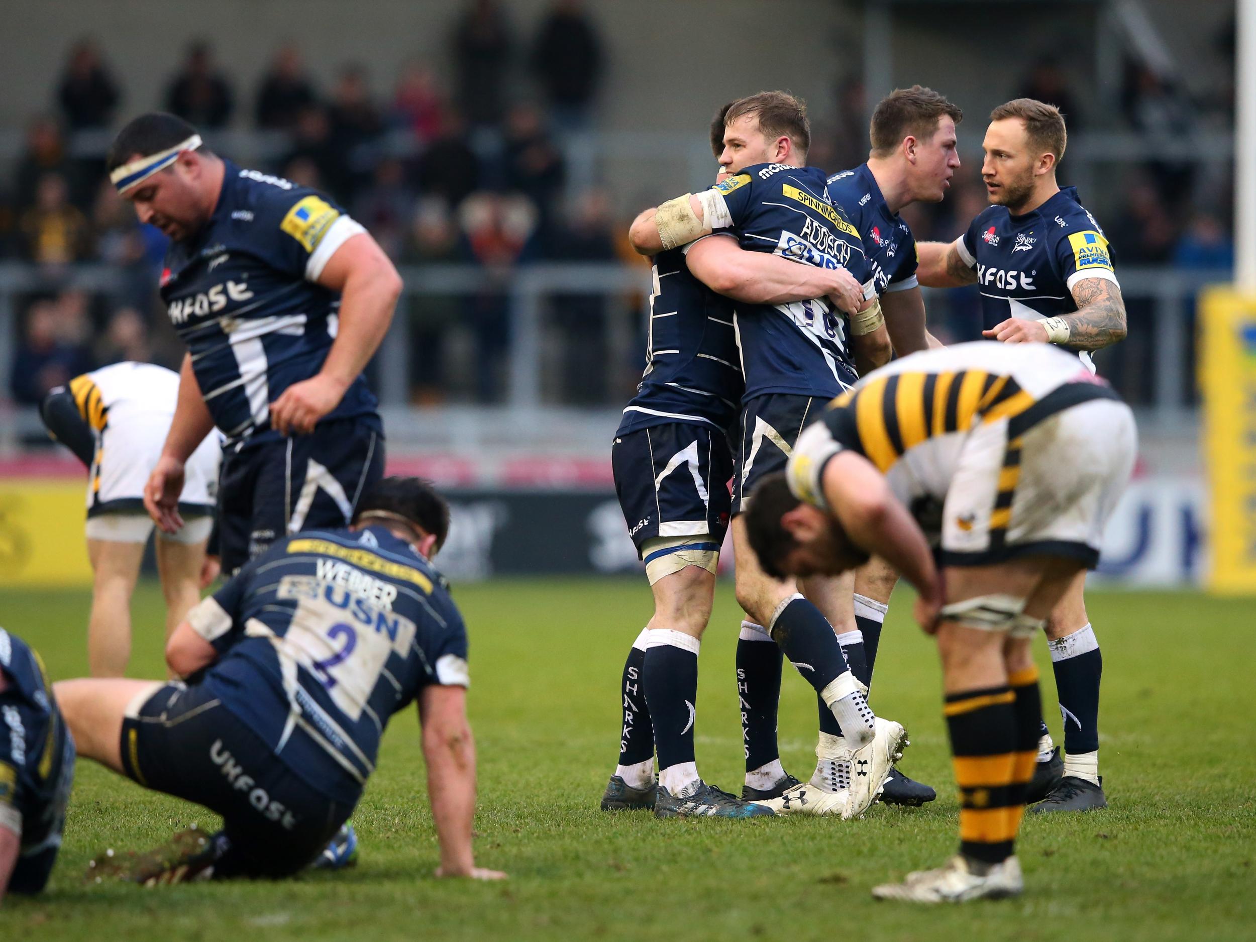 Sale beat Wasps in an exciting match