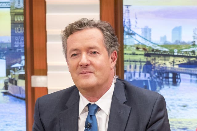 ITV's Good Morning Britain presenter Piers Morgan