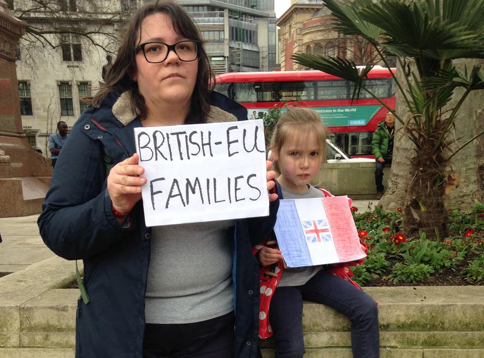 Mother of three, Isabelle, says she fears she may be forced to return to France after Brexit