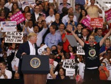 Blacks for Trump leader spotted at rally is former savage cult member