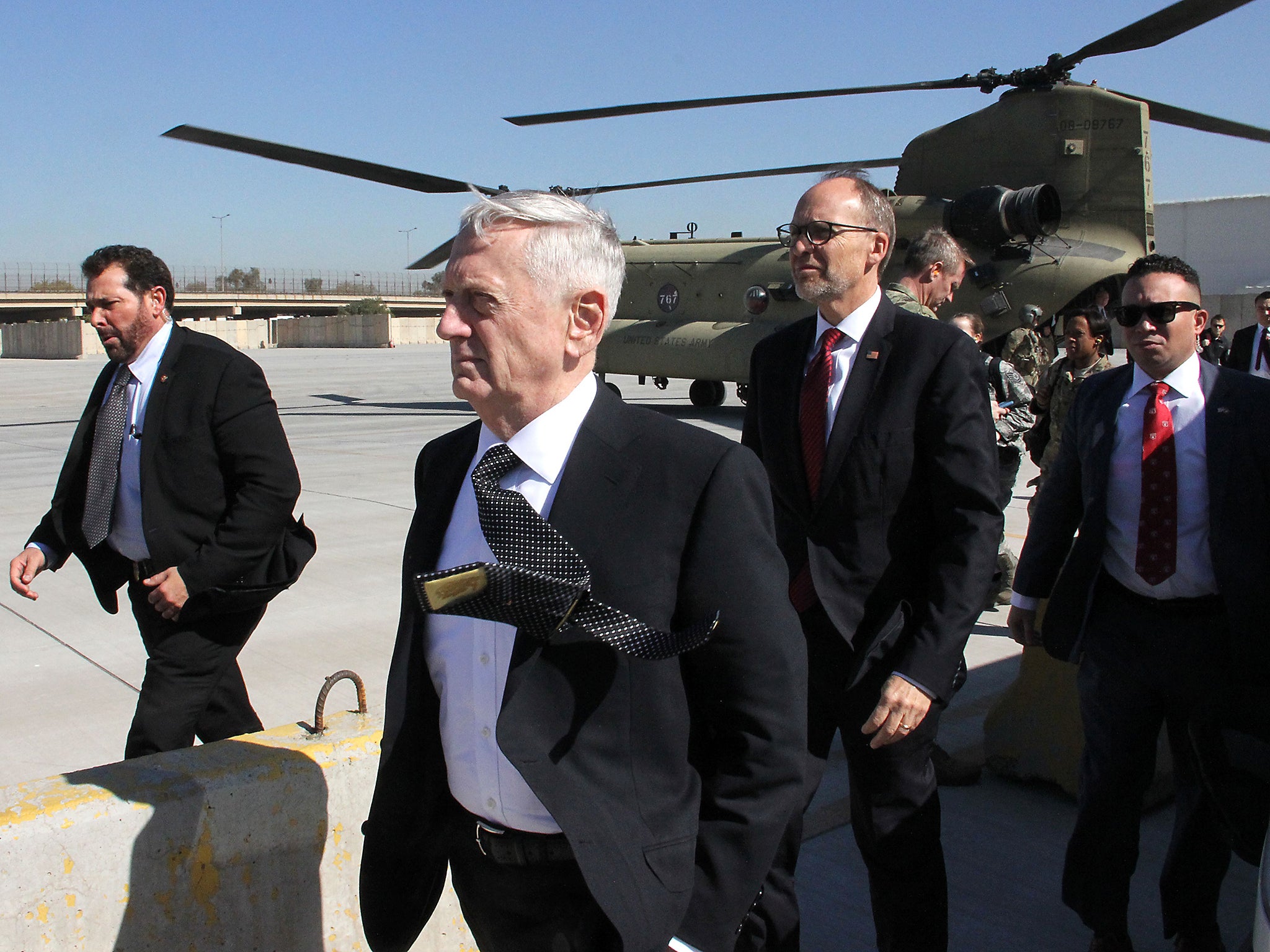 It is not the first time James Mattis has disagreed with his Commander-in-Chief