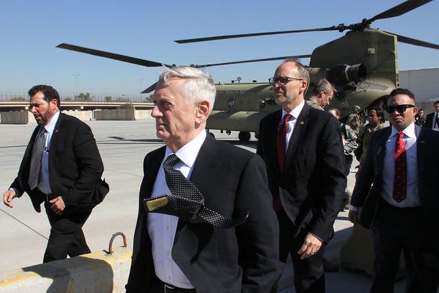 US Secretary of Defence James Mattis lands on shaky grounds in Iraq 