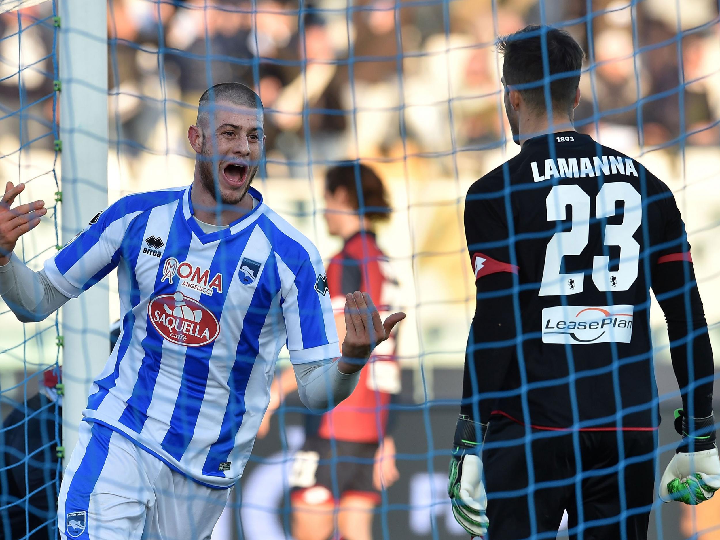 Pescara were immediately back into goalscoring form with Zeman on board