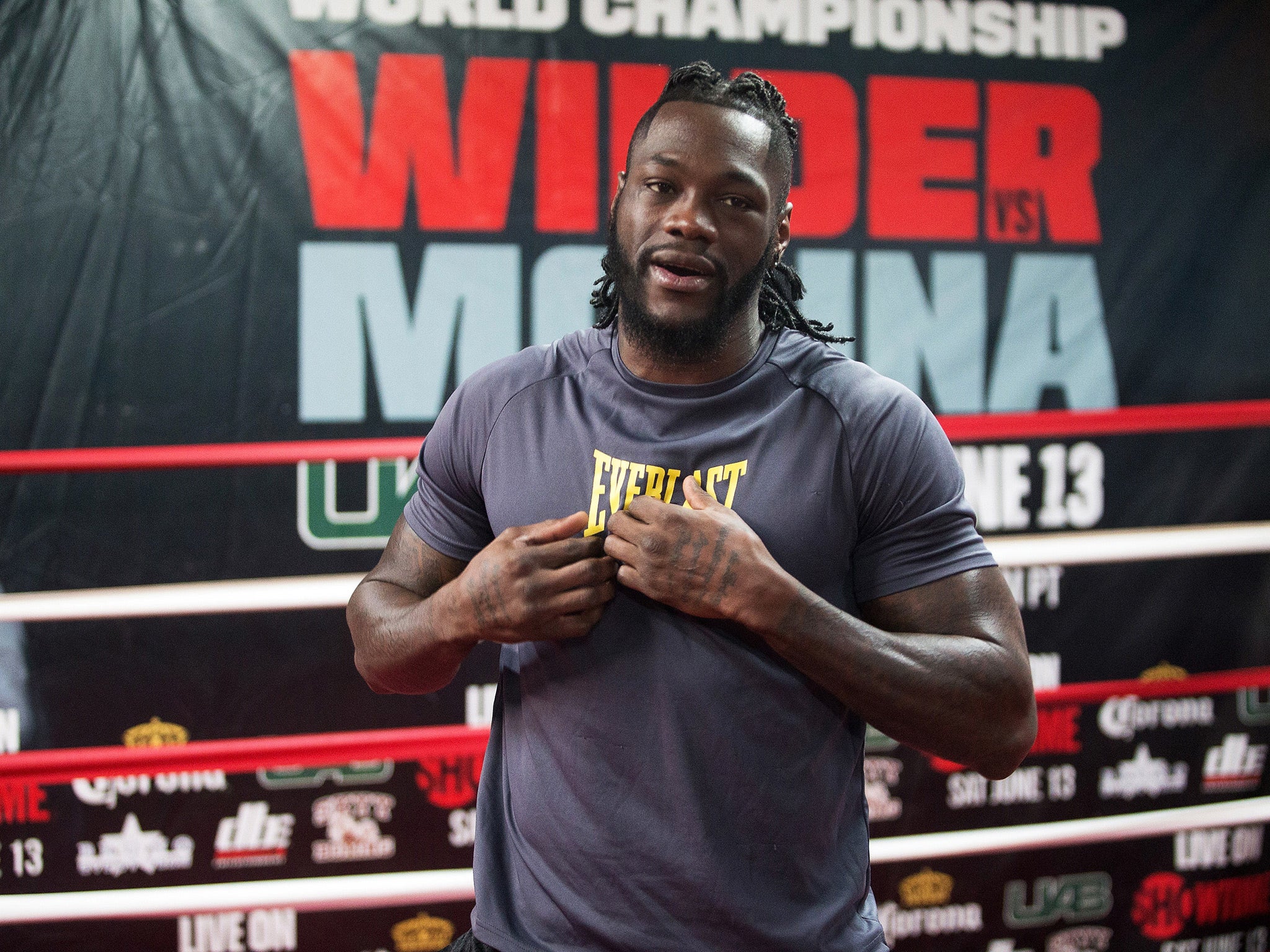 Deontay Wilder faces his sixth world title fight in two years this weekend