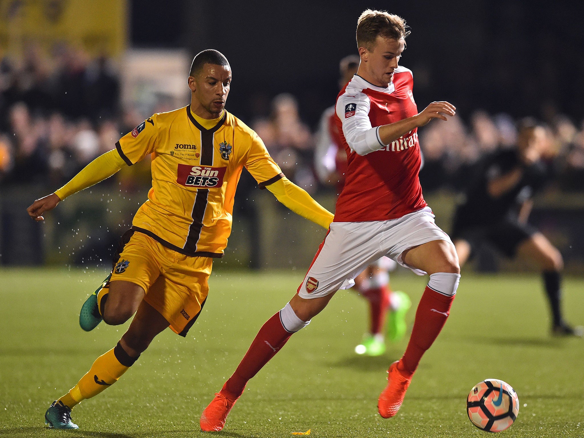 Sutton will host Arsenal in the biggest match in their history