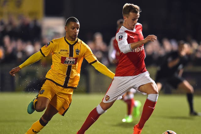 Sutton will host Arsenal in the biggest match in their history