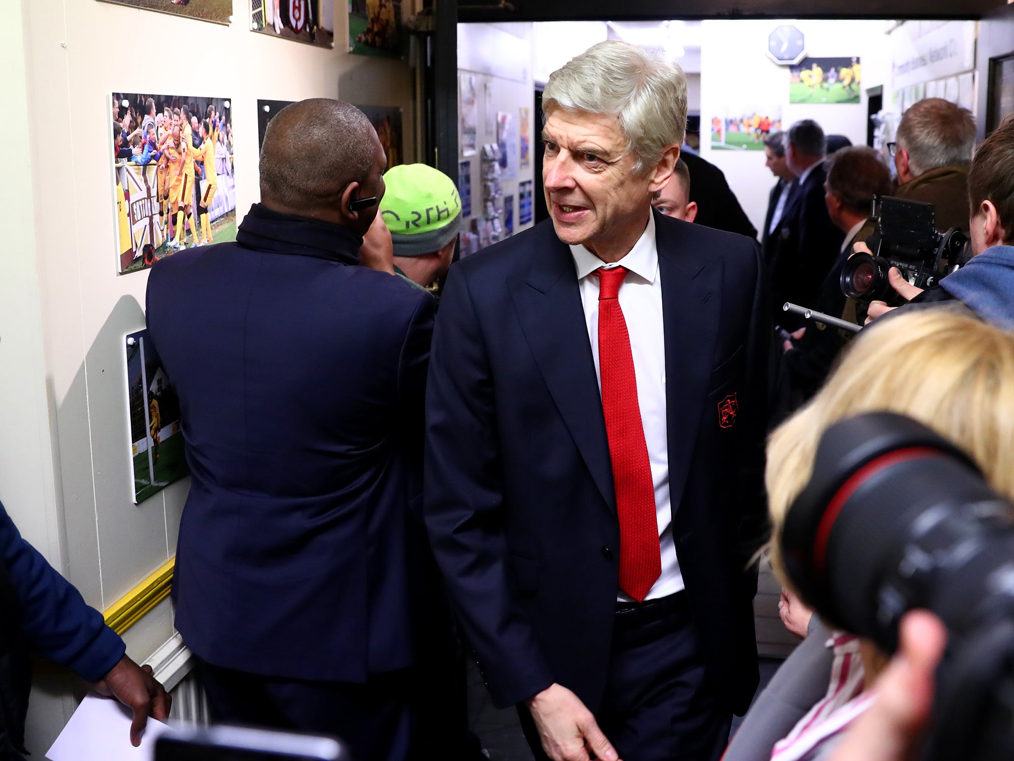 Arsene Wenger was pleasantly surprised by the quality of Arsenal's opponents