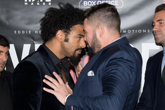 Tony Bellew says there will not be a repeat of the ugly clash with David Haye as he will 'be the first to smack him'
