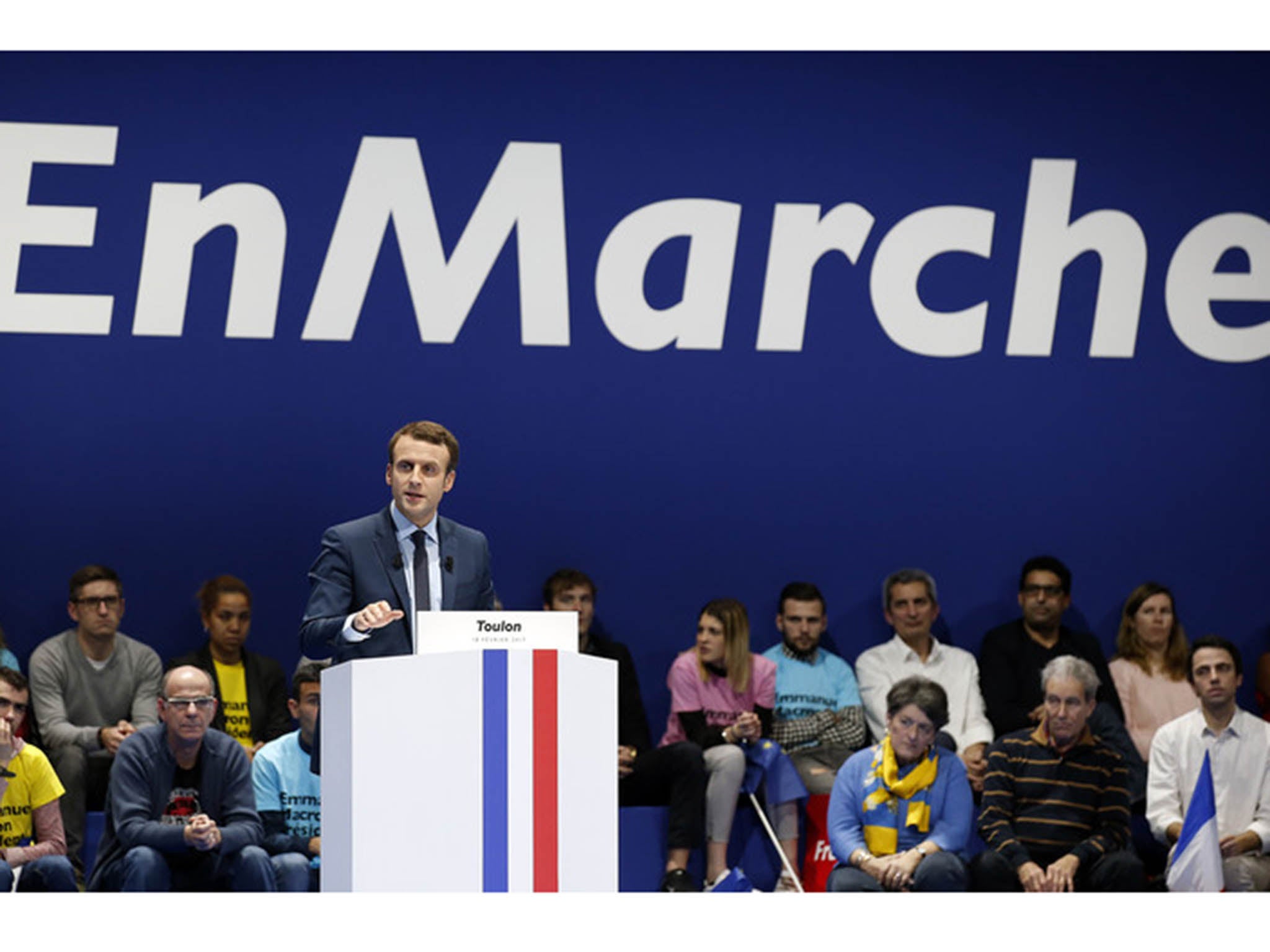 Macron’s on the march, but he doesn’t have any parliamentarians following