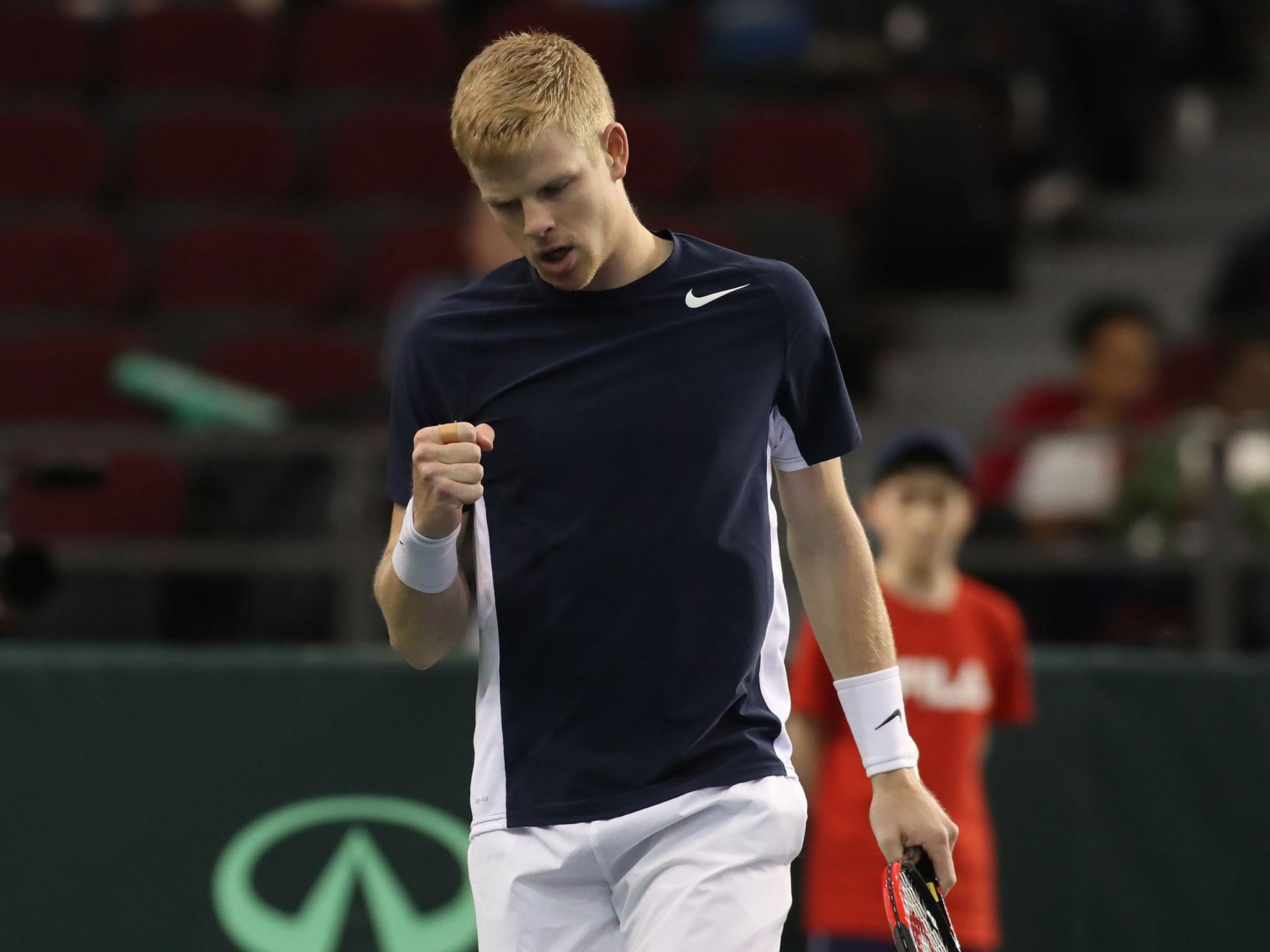 Kyle Edmund beat Adrian Mannarino after the Frenchman conceded the final game following an angry outburst
