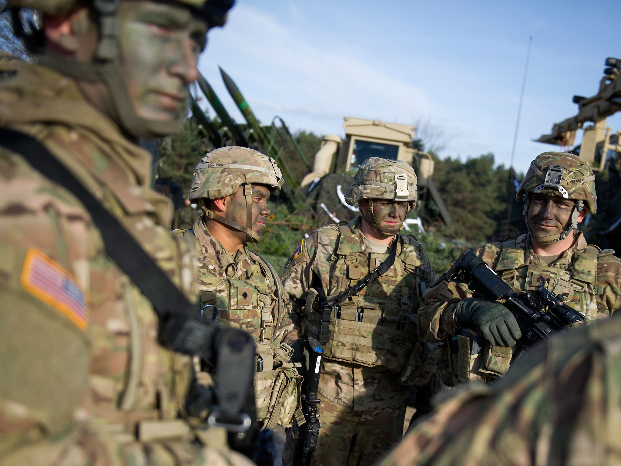 The unit will be part of 4,000 US troops deployed in rotation along Nato's eastern flank