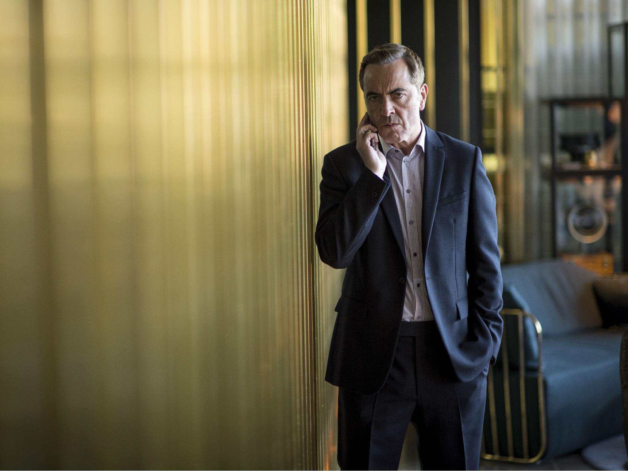 James Nesbitt as troubled DI Harry Clayton, with a gambling problem and superhero powers, in Stan Lee’s ‘Lucky Man’