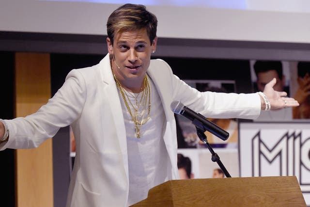 Mr Yiannopoulos’ previous stops at universities in the US have often attracted heated protests