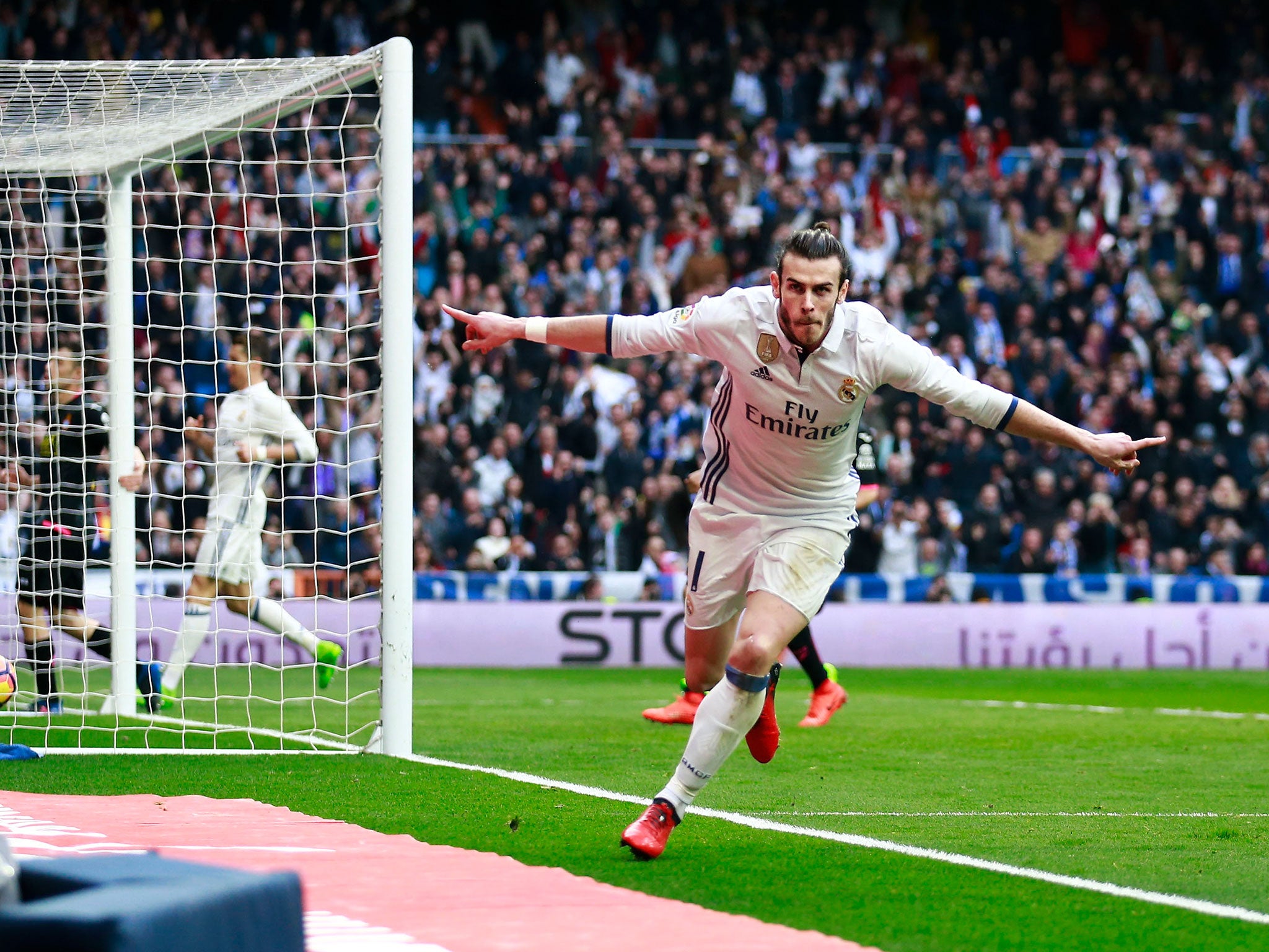 Bale scored at the weekend on return from his ankle injury