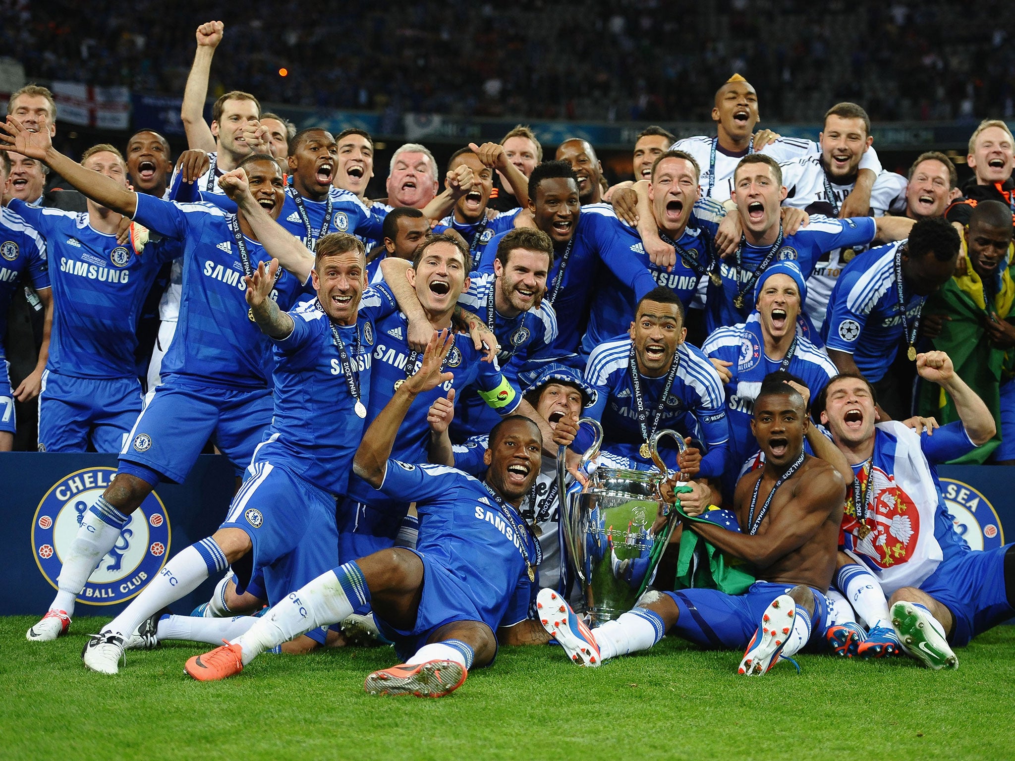 Chelsea defied the odds to lift the Champions League trophy in 2012