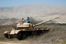 Isis-affiliated fighters seize Syrian territory near Israeli border