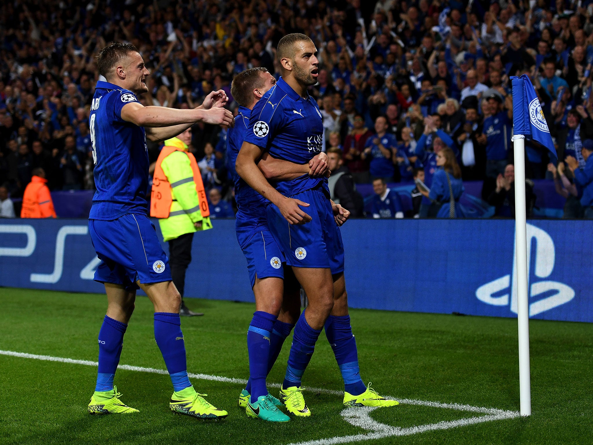 Leicester head into Wednesday night's Champions League tie against Sevilla on the back of a comfortable group stage campaign