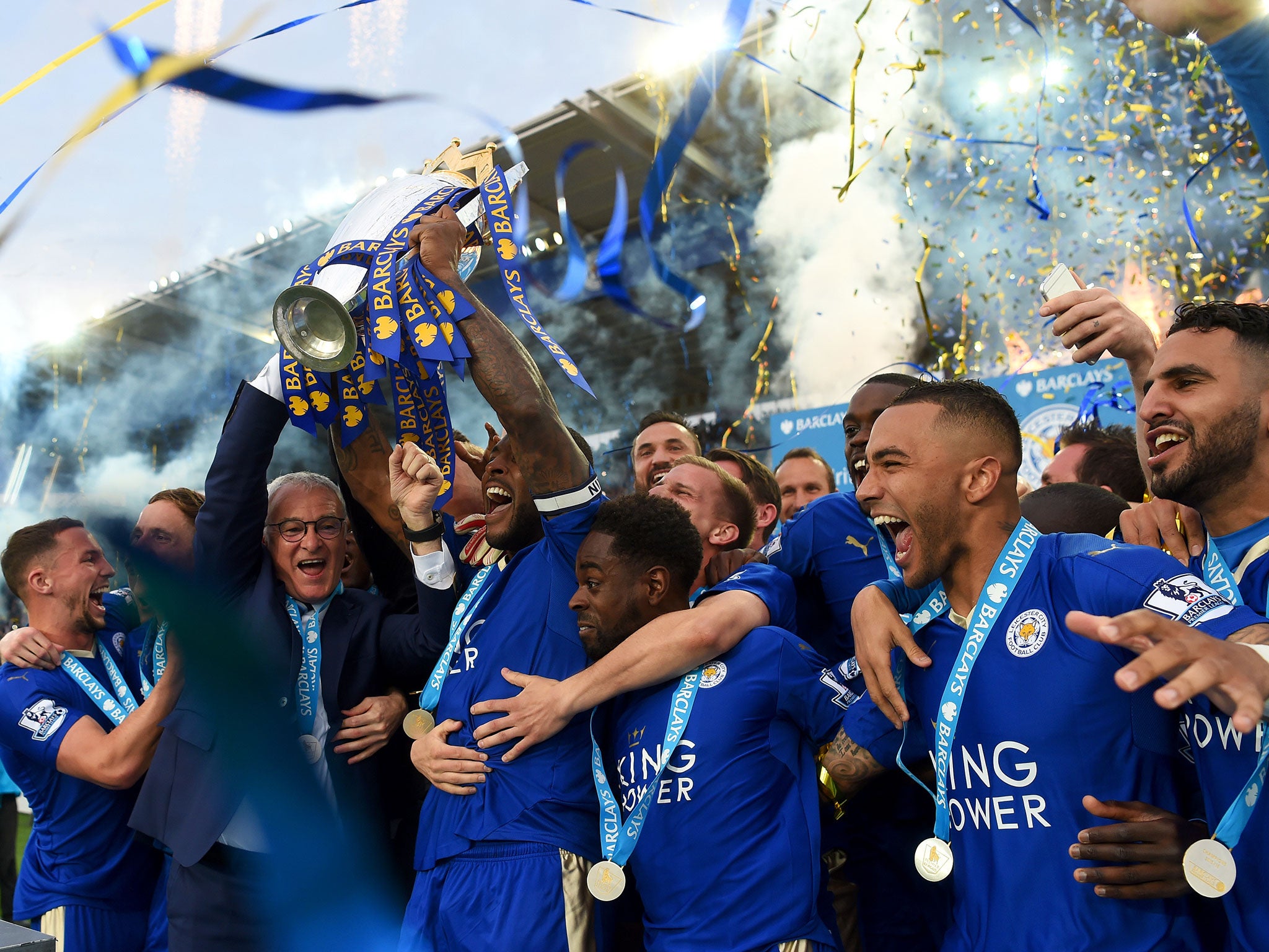 Leicester were crowned champions of England last year following a remarkable and historic season of Premier League football