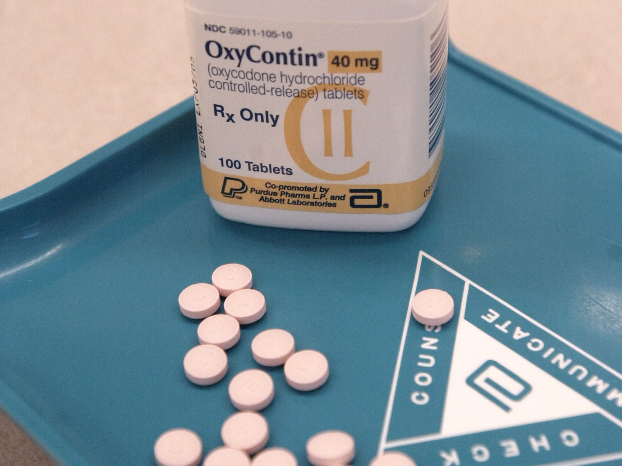 Oxycontin pills. Fake versions laced with the highly potent drug fentanyl were at the centre of a public health warning by Ottowa officials