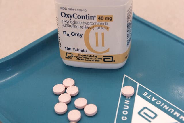 OxyContin is an opioid-based pain killer made by Purdue Pharma, and has been blamed for fuelling a rise in abuse of prescription drugs