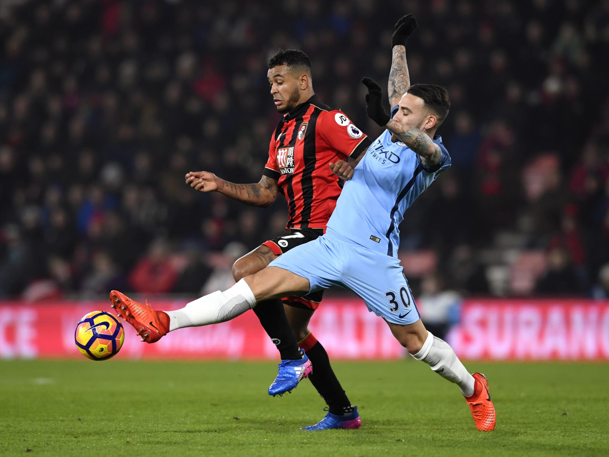 Otamendi is in his second season at the Etihad Stadium