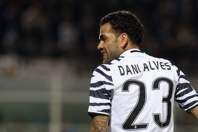 Dani Alves joined Juventus from Barcelona 12 months ago