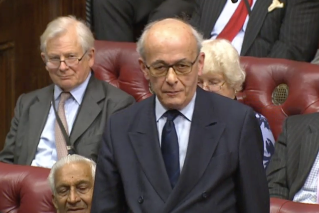 Lord Kerr was previously the UK's top EU diplomat