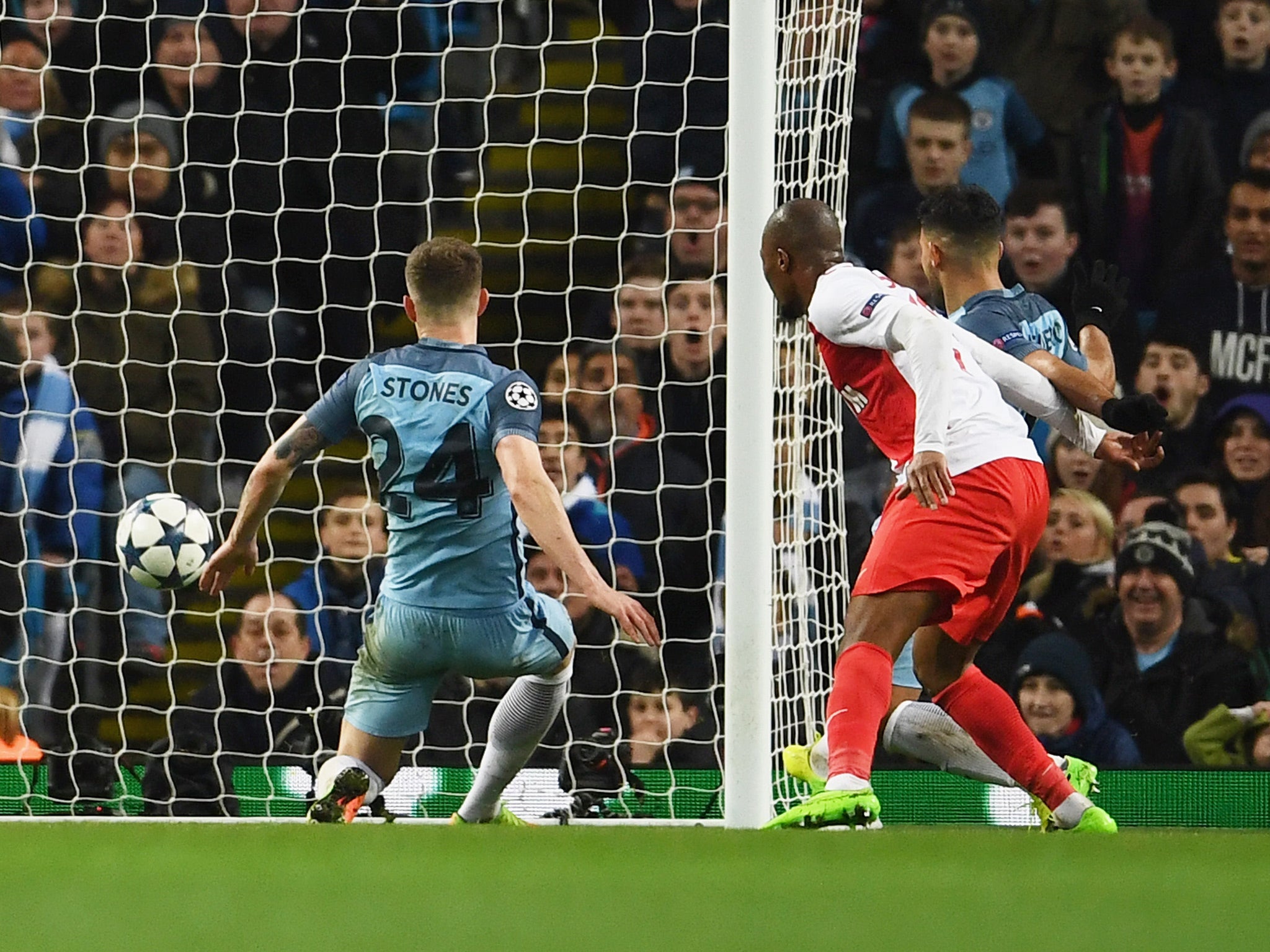 John Stones tapped in at the far post to complete City's remarkable comeback