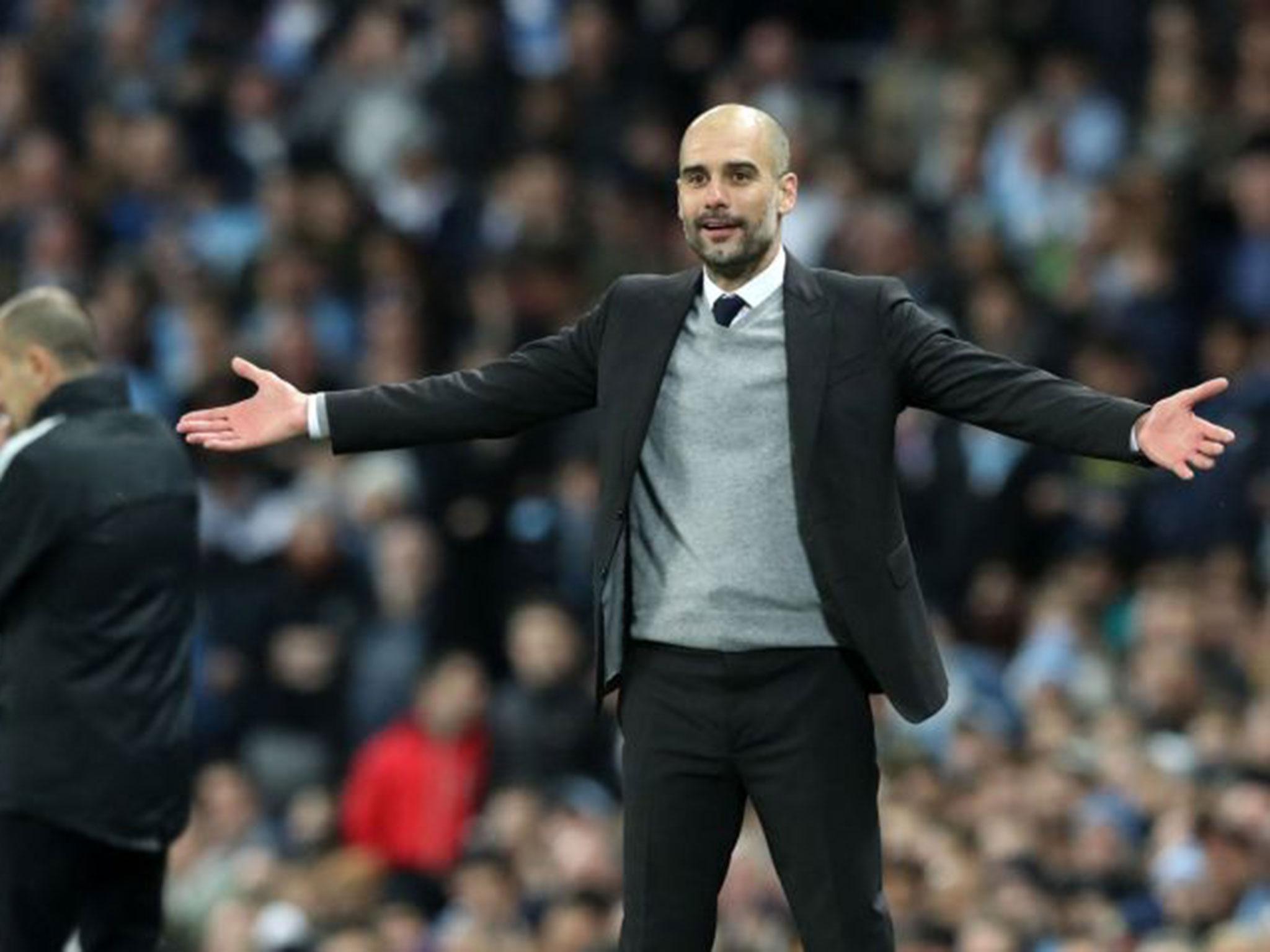 Pep Guardiola saw his Manchester City side put five goals past Monaco as well as conceding three times